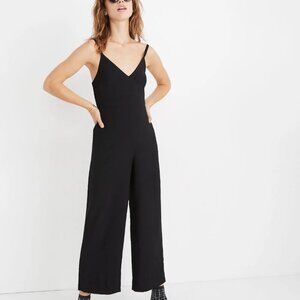 Madewell Thistle Cami Jumpsuit (Black) 0